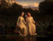 Louis Janmot Virginitas oil painting